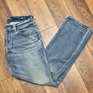 Men’s Silver Jeans Zac Joga Jeans W 33/L 34